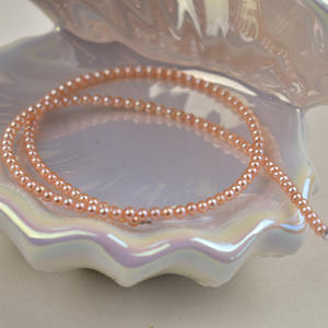 3-4mm Natural <b>Freshwater</b> Strong Light Baby Beads Neck Chain Choker Small Rice Grains with Collarbone Chain <b>Pearl</b> <b>Necklace</b> - Product Image 2