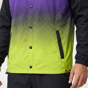 Vêtements de sport respirants et résistants à l'eau pour la randonnée et l'entraînement, veste coupe-vent en polyester légère pour hommes, fabrication OEM - Product Image 4