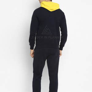 ชุดวอร์มผู้ชายขายดีพร้อมโลโก้สั่งทำพิเศษ ชุดวอร์มสองชิ้นสำหรับผู้ชาย ดีไซน์ล่าสุด แขนยาว - Product Image 3