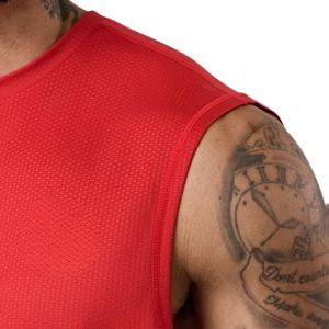 Camiseta Deportiva sin Mangas para Hombre, Informal, para Gimnasio, Entrenamiento, Fitness, Ropa Deportiva, 100% Algodón, Secado Rápido - Product Image 5