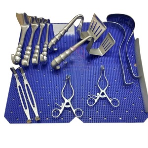 Stainless Steel Manual Thoracotomy <b>Surgical</b> <b>Instrument</b> Set - Heavy Duty Cardiac Chest Tools for Thoracic Surgery Applications - Product Image 3