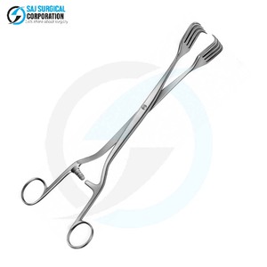 Pinzas Tenaculum Pratt Manuales de Acero Inoxidable de Grado Médico, Instrumento de Clase II con Certificación CE para Manipulación Cervical Precisa - Product Image 3