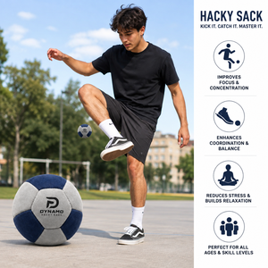 Custom Logo 6 Panel <b>Hacky</b> <b>Sack</b> Footbag Suede Soft Kick Bag for Freestyle Juggling Training with Logo Outdoor Games - Product Image 6