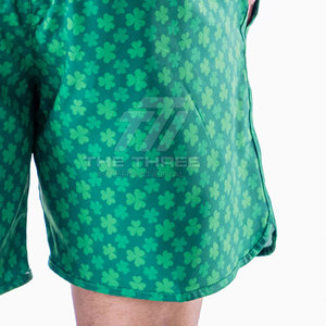 Pantalones Cortos Casuales Ligeros para Hombre, 100% Algodón, Estampados, Cintura Elástica, Secado Rápido, Transpirables, Venta en Línea - Product Image 5