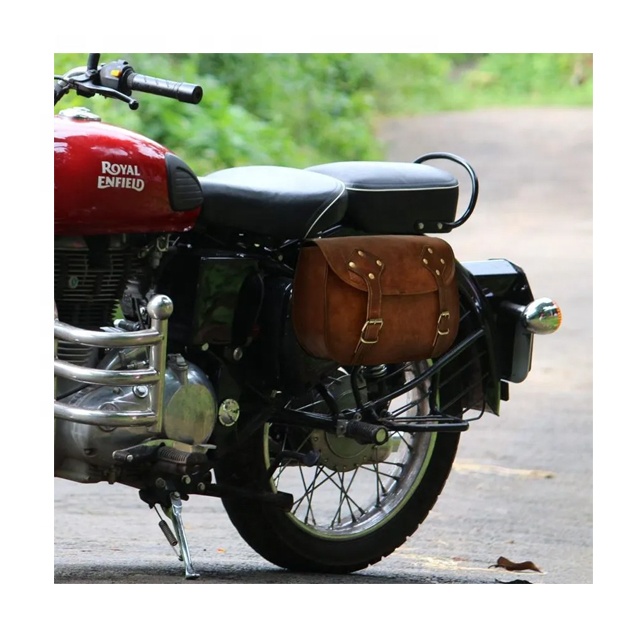 Motorbike Touring Saddle Bag Canvas Waterproof Pan... – Vicedeal - View #9
