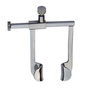 Espéculo Oftálmico Personalizado Cook con Tornillo de Bloqueo, Retractor de Párpado de Hoja Sólida, Instrumento Manual de Precisión de Acero Inoxidable - Product Image 5