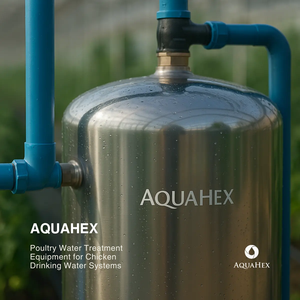 Sistema de Optimización de Agua para Aves de Corral AquaHex, Dispositivo Físico de Acondicionamiento de Agua para Granjas de Pollos de Engorde y Ponedoras - Product Image 4