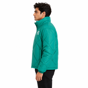 Blousons matelassés modernes pour hommes – Légers et chauds pour l'hiver, style streetwear, col montant, vêtements d'extérieur isolés – Fournisseur en gros - Product Image 4