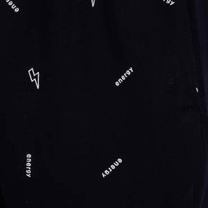 Shorts décontractés noirs pour hommes, respirants, en coton, taille élastique, streetwear, pour tous les jours - Product Image 6