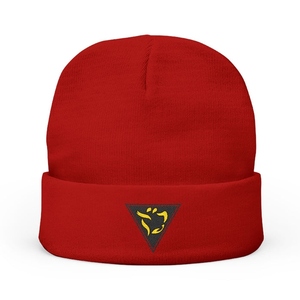 Gorro de acrílico Grand Tiler of Solomon - Tejido cálido con bordado en varios colores - Product Image 2