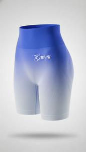 Women's High Waisted Seamless Butt Lifting Breathable Streetwear Gym Workout Sport Biker Scrunch Shorts Compression <b>Booty</b> Yoga - Product Image 3