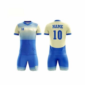 Ensemble d'uniformes de football OEM avec logo personnalisé, tenue de football à séchage rapide pour l'entraînement sportif - Product Image 6