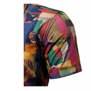 Camisa de Vestir Estampada para Hombre, Corte Moderno y Ajustado, Tela Suave y Estilo Elegante para Ocasiones Casuales de Negocios - Product Image 4