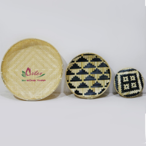 Artex Dong Thap Décoration murale en jonc de mer faite à la main Panier suspendu tissé naturel pour le rangement de la maison et du salon - Product Image 2