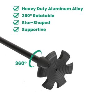 Canne de marche pliable à 10 hauteurs réglables, robuste, pour hommes, femmes et personnes âgées - Product Image 5