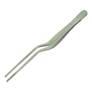 Pince à baïonnette professionnelle Lucae pour pansements auriculaires, à pointes dentelées, en acier inoxydable, outil médical ORL - Product Image 4