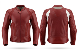 Veste de moto en cuir véritable de haute qualité pour hommes, à manches longues, équipement de protection, veste de motard, vente en gros - Product Image 5