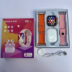 Новинка 2025: Умные часы X-D10 с наушниками TWS и <span class=keywords><strong>2</strong></span> ремешками, многофункциональный комплект Smart Wear, серия 11 - Product Image 5