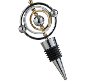 Tapón de Botella Metálico Hecho a Mano con Acabado Plateado, Tapón para Cerveza, Vino y Champán, Superventas - Product Image 2