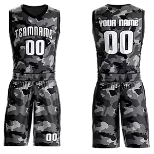 Camiseta de Baloncesto Gris con Nuevo Diseño, de Poliéster Estampado, Talla Grande, Personalizable, Reversible, Uniformes de Baloncesto Personalizados para Adultos - Product Image 5
