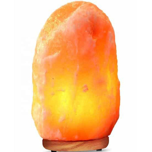 Lámpara de Sal Rosa del Himalaya, 100% Natural, Tallada en Cristal de Roca, Estilo Feng Shui de Pakistán, con Interruptor de Atenuación, Artesanía Natural - Product Image 4