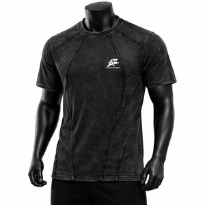 T-shirt Homme Délavé à l'Acide 2026, Respirant et Séchage Rapide, Meilleure Vente en Ligne - Product Image 1