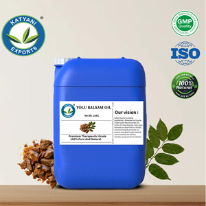 Aceite esencial de bálsamo de Tolu de marca privada (Myroxylon balsamum) destilado al vapor, aceite para formulación cosmética por Katyani Exports - Product Image 4
