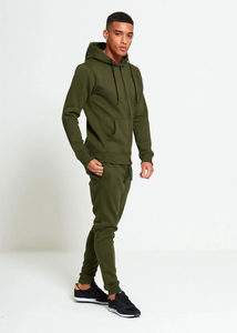 Ensemble de survêtement slim fit pour homme, sweat-shirt et pantalon de jogging, nouveau modèle vert - Product Image 4