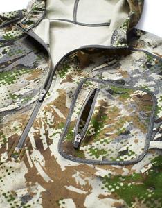 Men's Camo Hunting Baselayer Fleece Hoodie 1/4 Zip <b>Thermal</b> Performance Shirt Moisture Wicking Outdoor Archery Tactical <b>Top</b> - Product Image 2