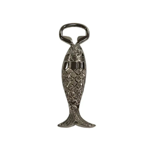 Décapsuleur vintage en laiton antique en forme de poisson, en aluminium moulé, pour bouteilles de bière, avec logo personnalisé, cadeaux souvenirs nautiques en gros - Product Image 3