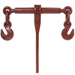 Cinghie di Fissaggio a Cricchetto Rosse Resistenti da 3/8''-1/2'' (Confezione da 4) con Ganci G70 da 9200 libbre di Carico di Lavoro e Lunghezza Regolabile - Product Image 2