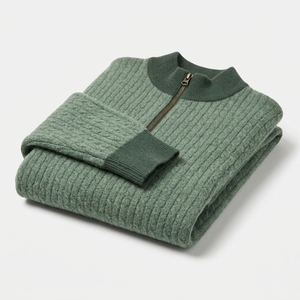 Sudadera de Cuello Redondo Extra Grande Personalizada de Felpa Francesa de Alta Calidad para Hombre - Product Image 6