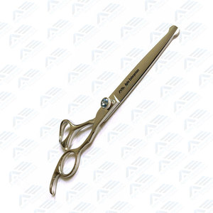 Tijeras curvas de espina de pescado, tijeras con forma de pintura, tijeras para el cuidado de mascotas, productos para el cuidado de mascotas - Product Image 5