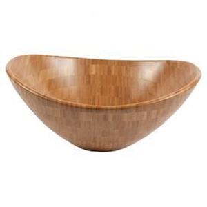 Bol en bois de qualité supérieure, nouveau design, pour servir des fruits et des légumes, idéal pour la table, la cuisine, l'hôtel, les fêtes. Disponible. - Product Image 3