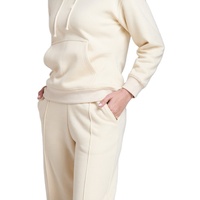 Nouveau survêtement en coton de haute qualité pour femmes sweat à capuche et pantalon personnalisables ensemble couleur unie jogging survêtement pour femmes