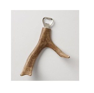 Ouvre-bouteille en forme de bois de cerf argenté, en alliage de zinc, outil de bar en métal - Product Image 5