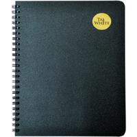Carnet à spirale double fil en PP personnalisé pour étudiants, notes rapides pour le bureau et l'école