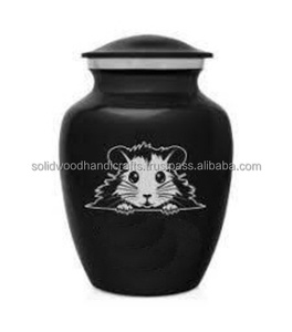 Urnes funéraires en laiton pour chats et chiens Urnes funéraires commémoratives pour animaux de compagnie pour cendres de chat et de chien Urnes en gros à bas prix - Product Image 5