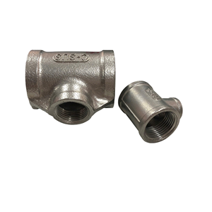 Conexión en T de Reducción de Acero Inoxidable Fundido a Medida, Marca Chico, Accesorio de Plomería con Superficie Lisa, Aplicaciones Industriales, 201/304, OEM/ODM - Product Image 1