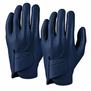 ถุงมือกอล์ฟหนังบุรุษแบบกำหนดเอง ดีไซน์ใหม่ หนังกันลื่น คุณภาพพรีเมียม บริการ OEM แบบสั่งทำพิเศษ - Product Image 1