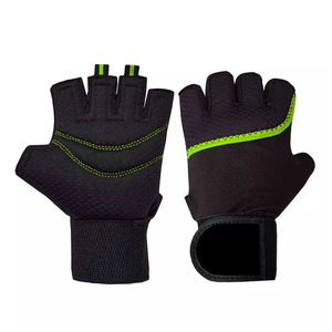 Gants de musculation en cuir respirant, haute qualité, unisexe, avec sangle de poignet réglable, antidérapants, légers, tailles personnalisées, vente chaude - Product Image 4