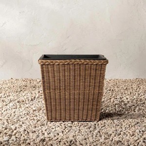 Natural Choice Square Rattan Planter <b>Basket</b> Handmade Hotel Collection Wicker <b>Plant</b> Pot Cover Decorative Planter - Product Image 5