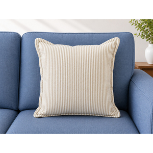 Linen Yarn Dyed Textured Cushion <b>Cover</b> | Premium Decorative Throw Pillow <b>Cover</b> for <b>Sofa</b>, <b>Bed</b> & Home - Product Image 2