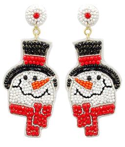 งานฝีมือแบบดั้งเดิมลูกปัดเย็บปักถักร้อยนัทแคร็กเกอร์ตุ๊กตาห้อยต่างหูเครื่องประดับแฟนซีที่ทันสมัยและหรูหราโดยบริษัท hiba - Product Image 2