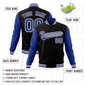 Custom Men Women Youth Varsity Baseball <b>Jacket</b> Blend Letterman <b>Jackets</b> Stitched Personalized Name Number Logo Big Size Premium - Product Image 4