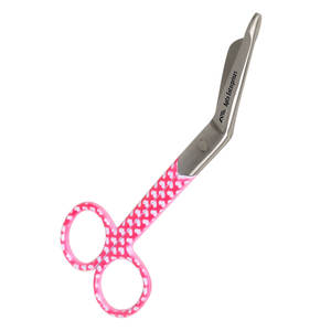 Tijeras para vendajes manuales con diseño de corazones, 14 cm, de acero inoxidable, herramienta de corte médica quirúrgica para primeros auxilios, clínica y hospital - Product Image 4