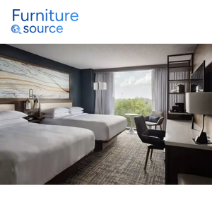 เฟอร์นิเจอร์โรงแรมที่ใช้งานได้จริงสำหรับโรงแรมเฟอร์นิเจอร์เพื่อการลงทุนที่ชาญฉลาดสำหรับโรงแรมมีประสิทธิภาพทนทาน MDF + HPL จากโรงงานเวียดนาม - Product Image 4