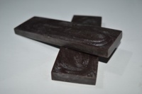 Manche de couteau en résine époxy de qualité supérieure avec lame en acier et matériau osseux OEM personnalisable pour l'exportation depuis l'Inde