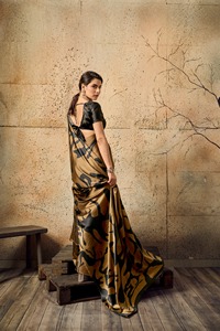 Saris de Algodón Estampados de Moda para Mujer, Colección de Diseñador con Estilo Elegante y Comodidad Premium para Todas las Ocasiones - Product Image 2