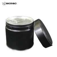 Boîte en fer blanc hermétique personnalisée INNORHINO 200 ml |   Pot hermétique écologique de 5 L pour le stockage d'aliments, de cosmétiques et d'artisanat